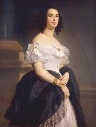Gustave Boulanger Portrait of Adele Hugo USA oil painting artist